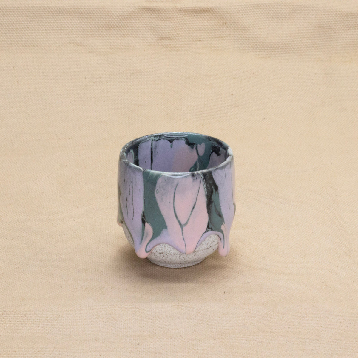 Espresso Cup (FX Spruce + Pink + Lavender) by Drippy Pots