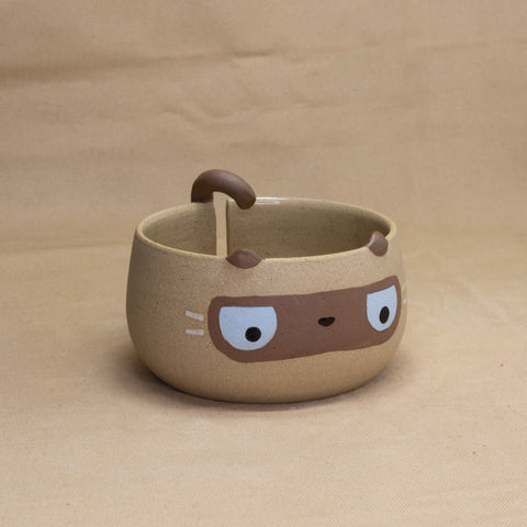 Siamese Kitty Yarn Bowl by Hei Mao Studio