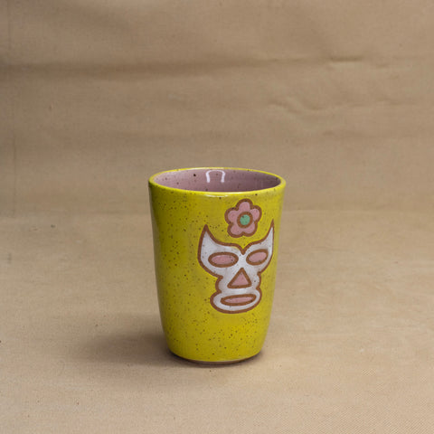 Luchadora Cup (Yellow) by The Introverted Potter