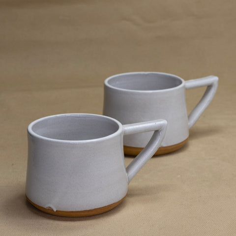 Ziggy Mug (Full White) by Ruby Farms Pottery