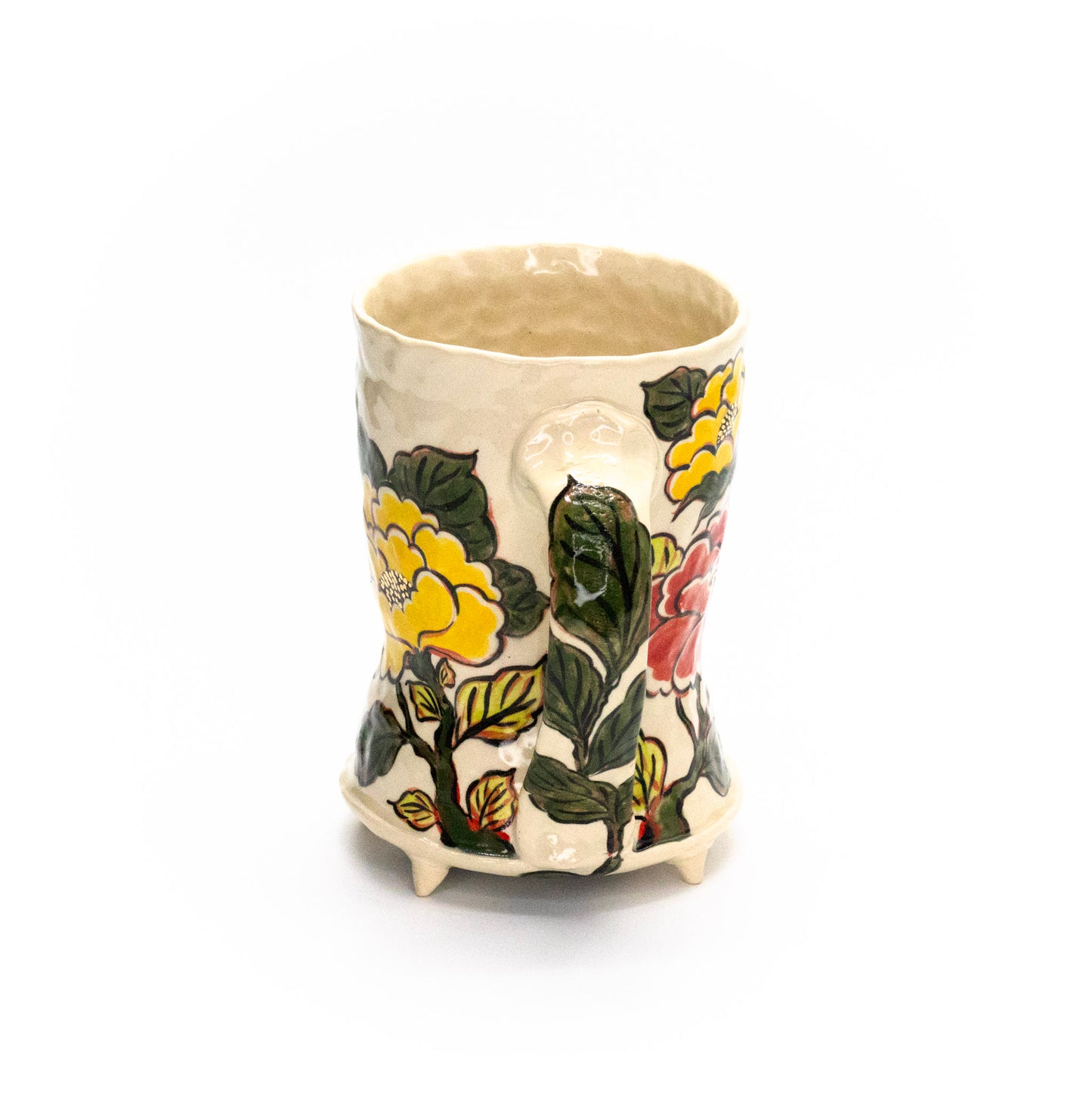 peony mug by Esther Lee Mech