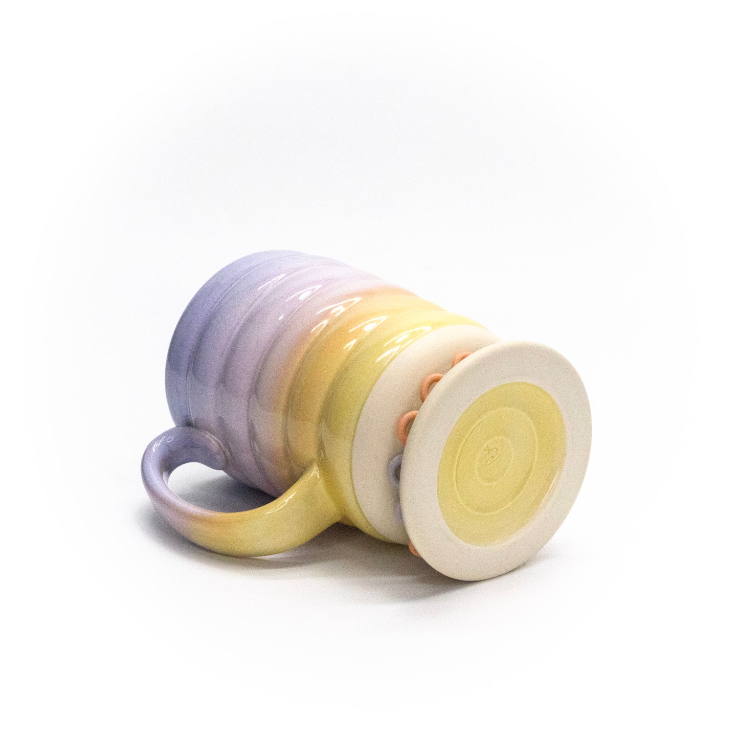 Sunset Bubble Mug by Courtney Segrest Hunt