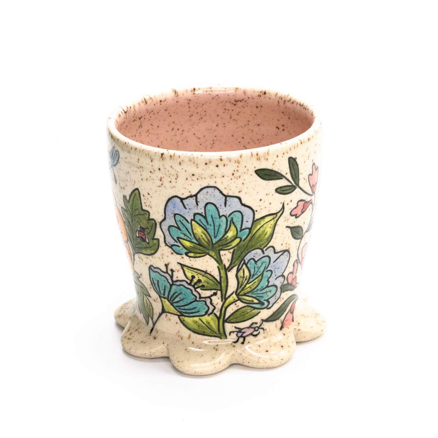 Flower & Bug Mug by Emi Skye