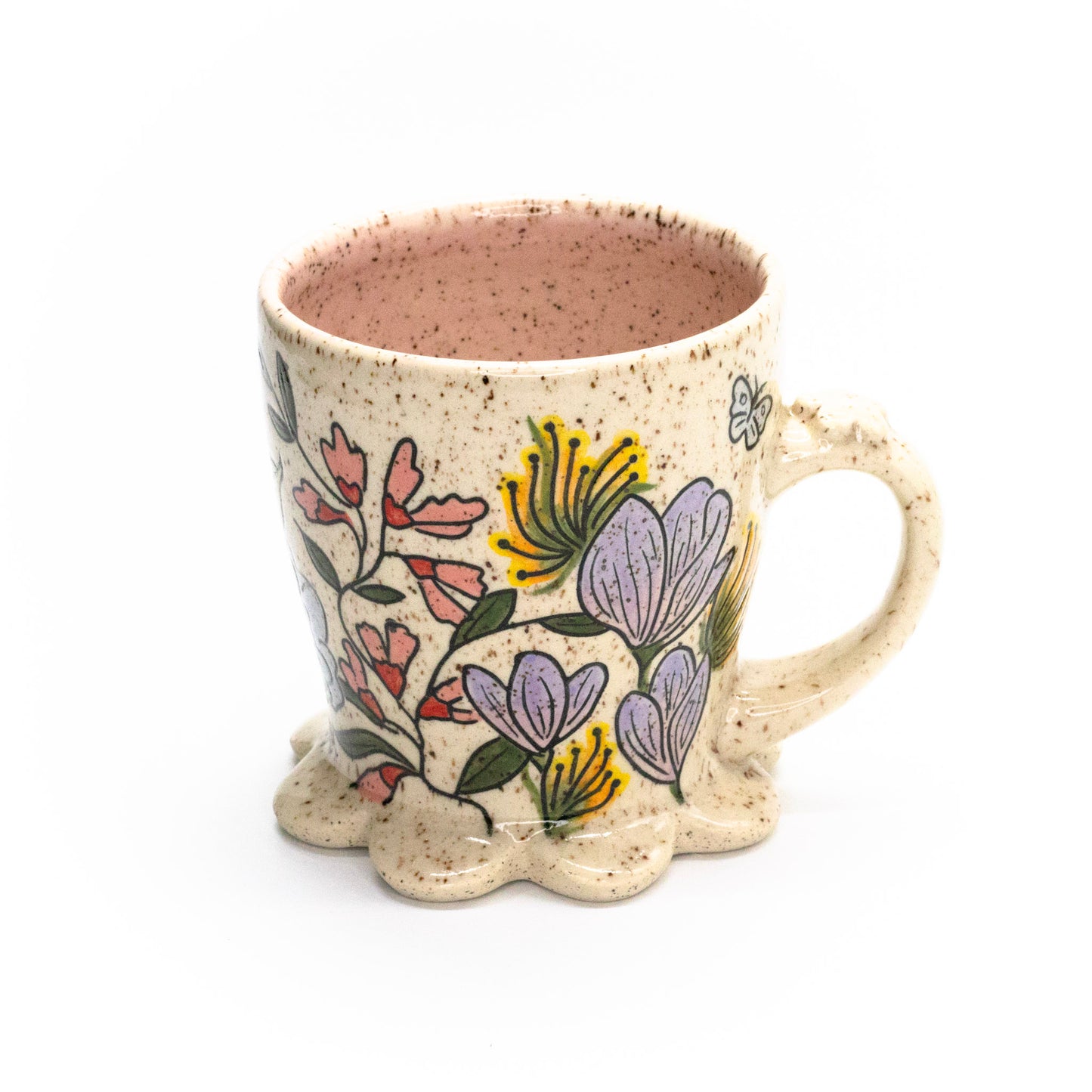 Flower & Bug Mug by Emi Skye