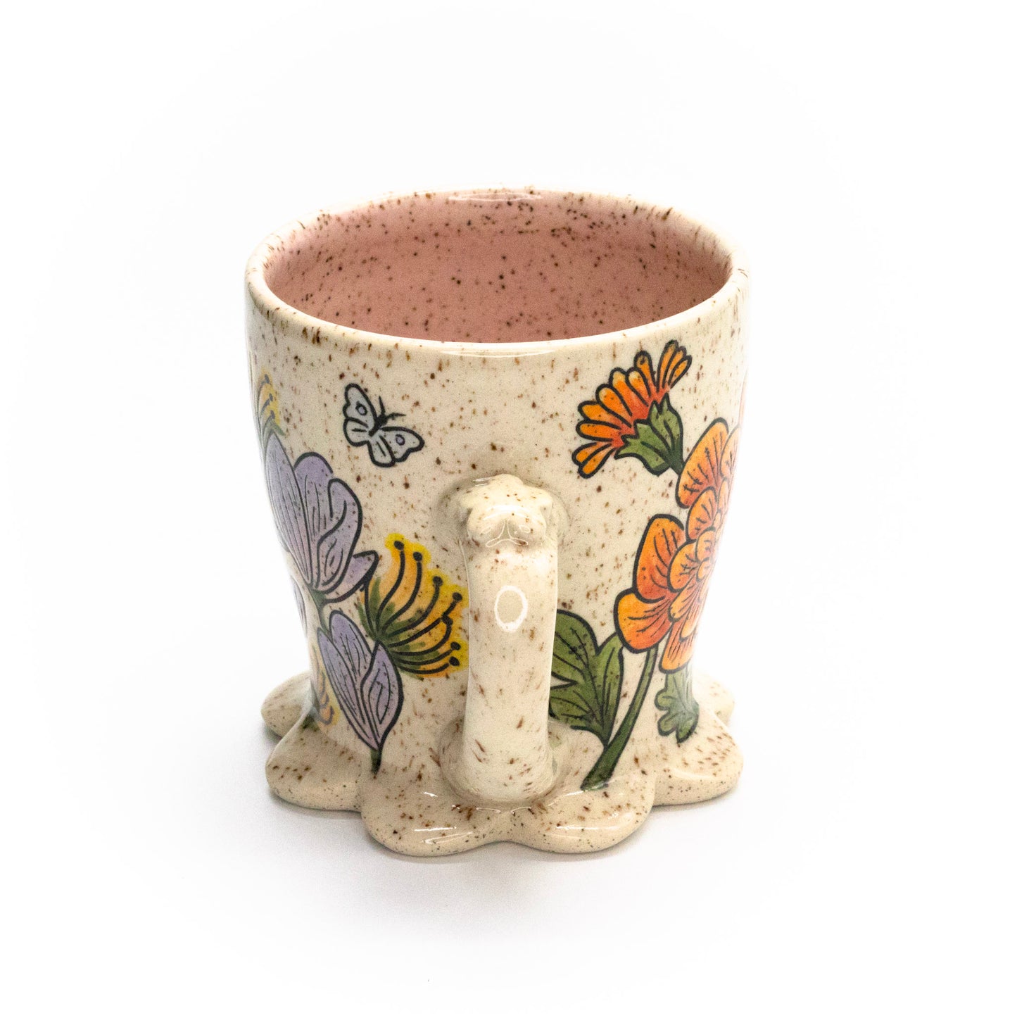 Flower & Bug Mug by Emi Skye