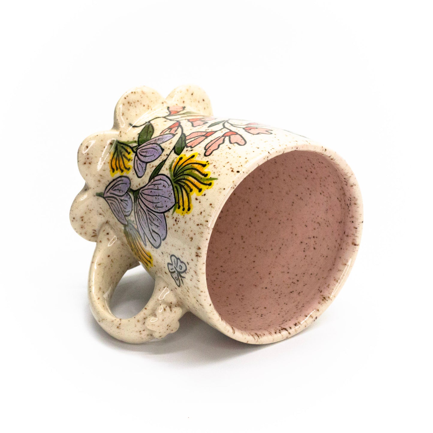 Flower & Bug Mug by Emi Skye