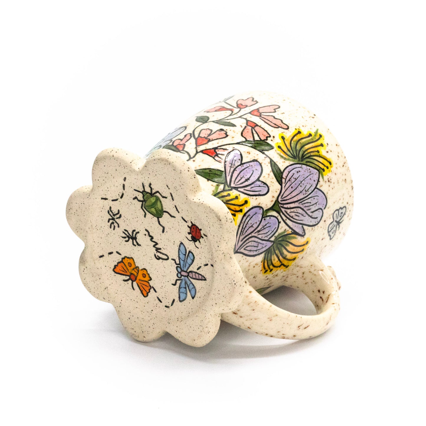 Flower & Bug Mug by Emi Skye