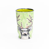 Lilac Whitetail Tumbler by Frank Jacques