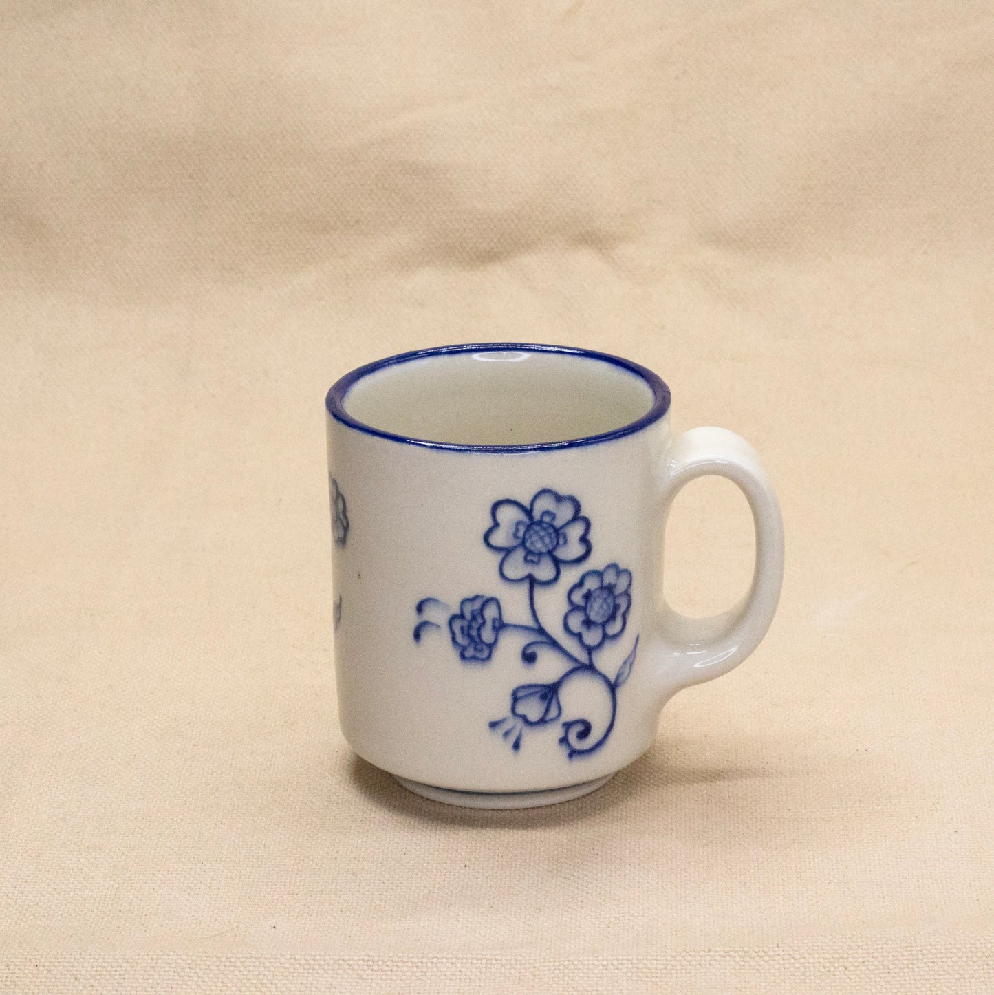 Clear Globe Flower Mug by Caterpillar Clay