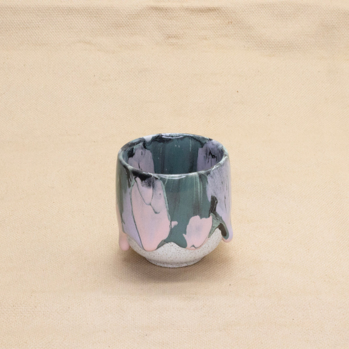 Espresso Cup (FX Spruce + Pink + Lavender) by Drippy Pots