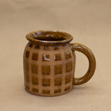 Amber Smoke Lattice Flared Mug by Wrecky Designs