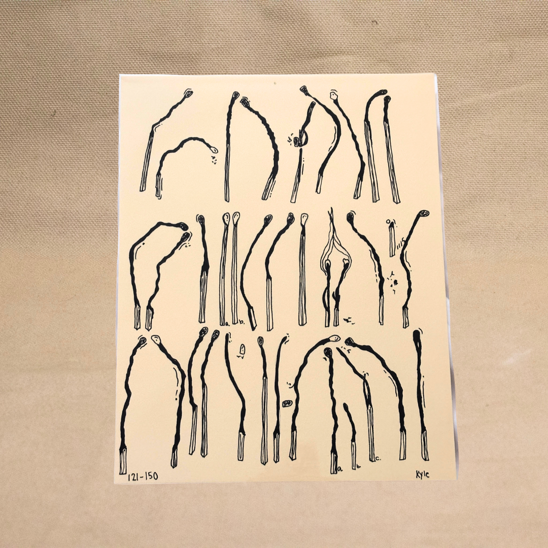 Match Print (121-150) by Kyle Jordan