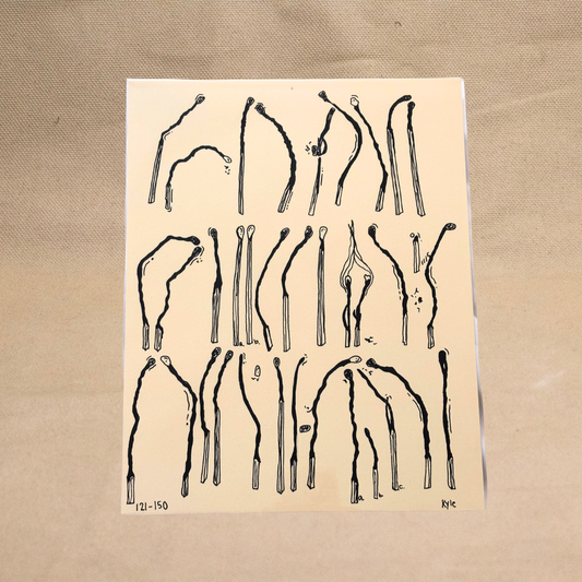 Match Print (121-150) by Kyle Jordan