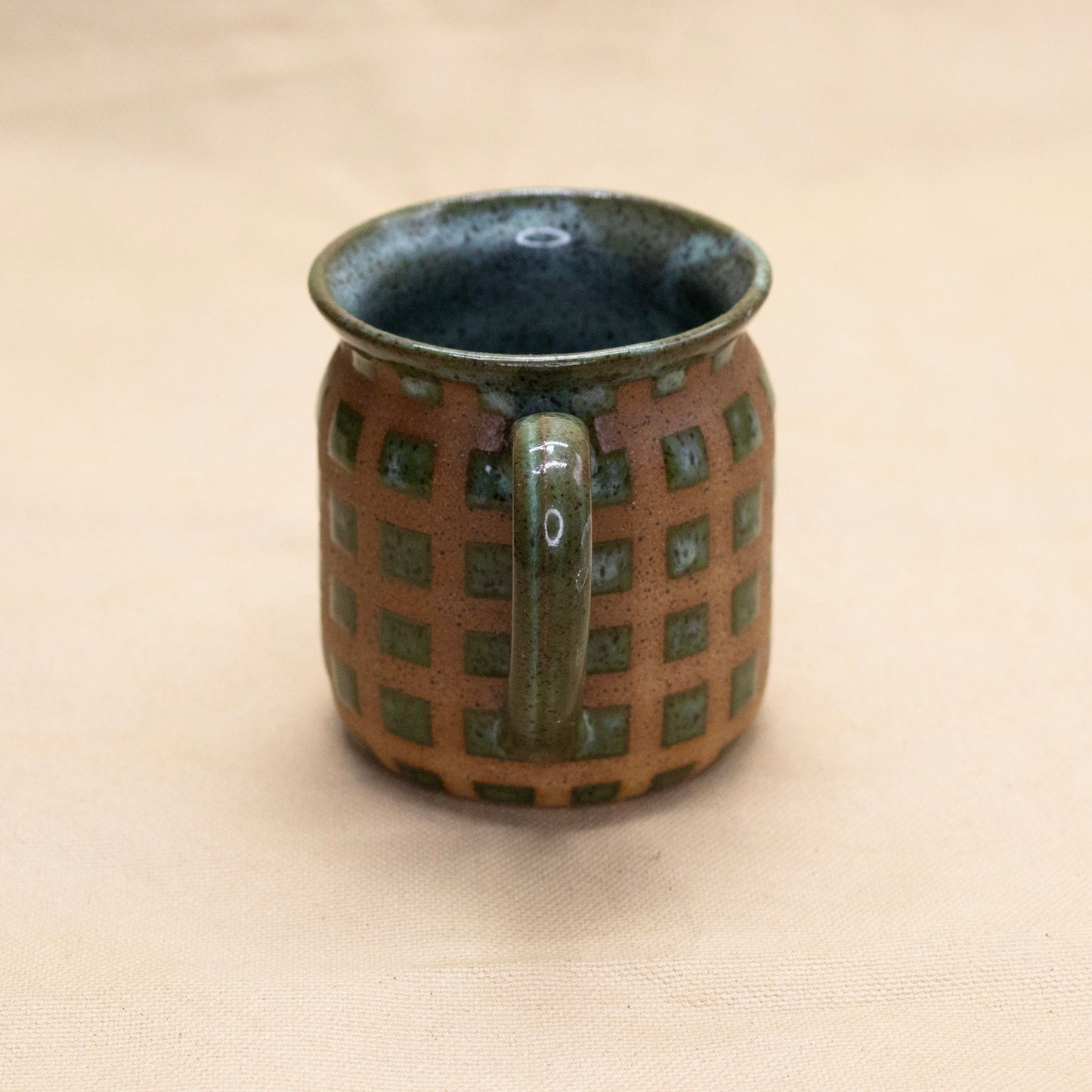 Old Forge Chrome Flared Lattice Mug by Wrecky Designs