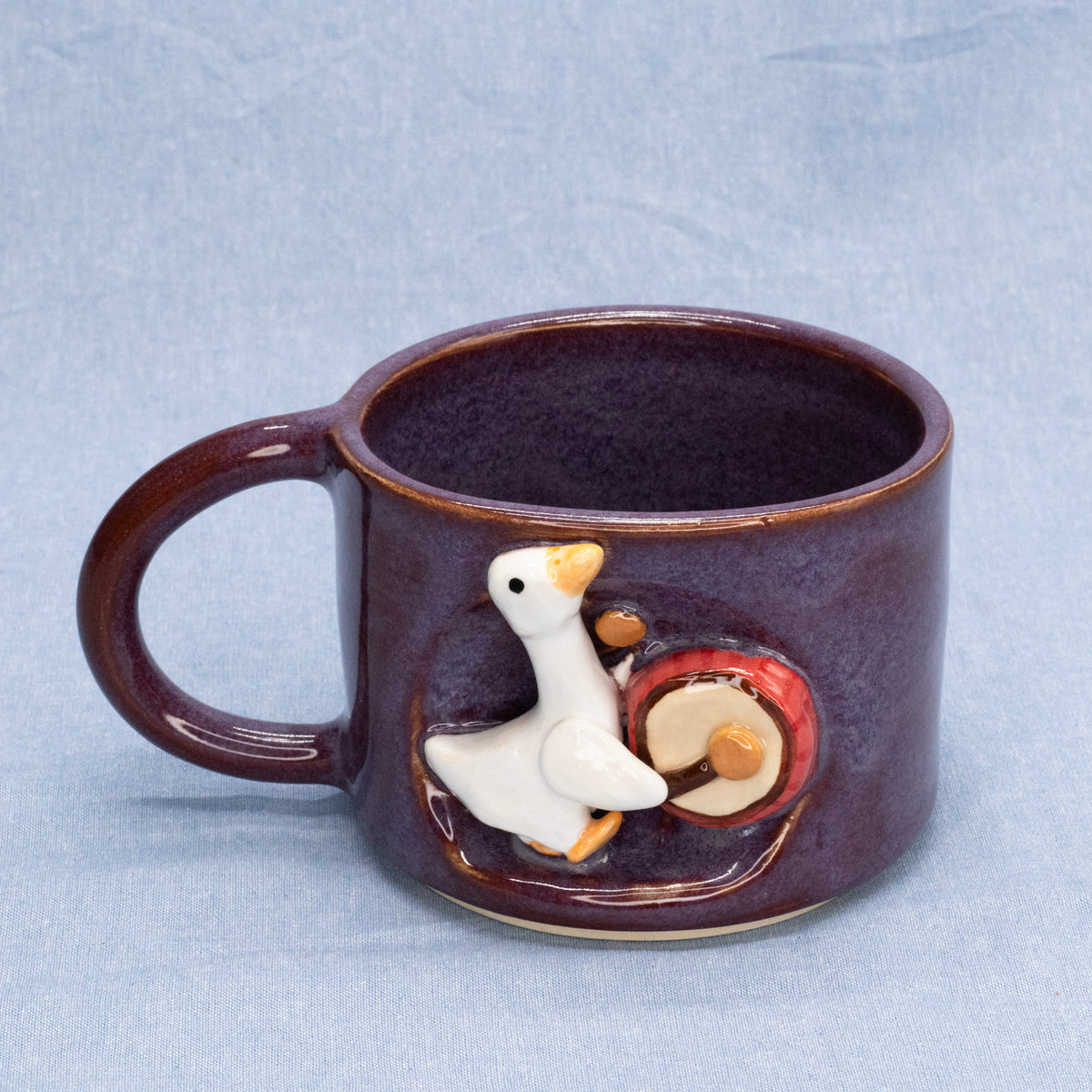 March to the Beat of Your Own Drum Mug by Capy Clay Ceramics