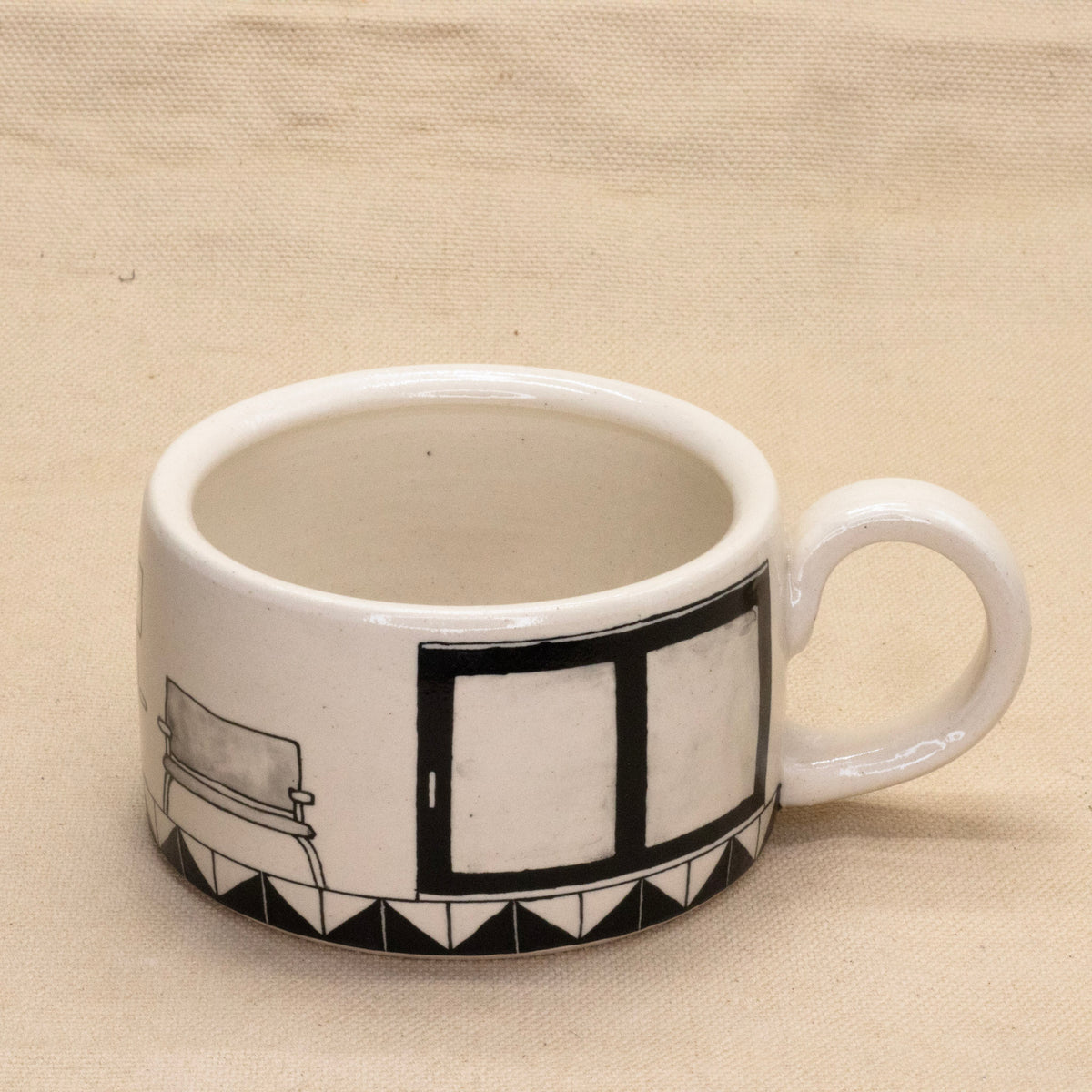 Froggy Desert Mug by Rachel Burns Ceramics