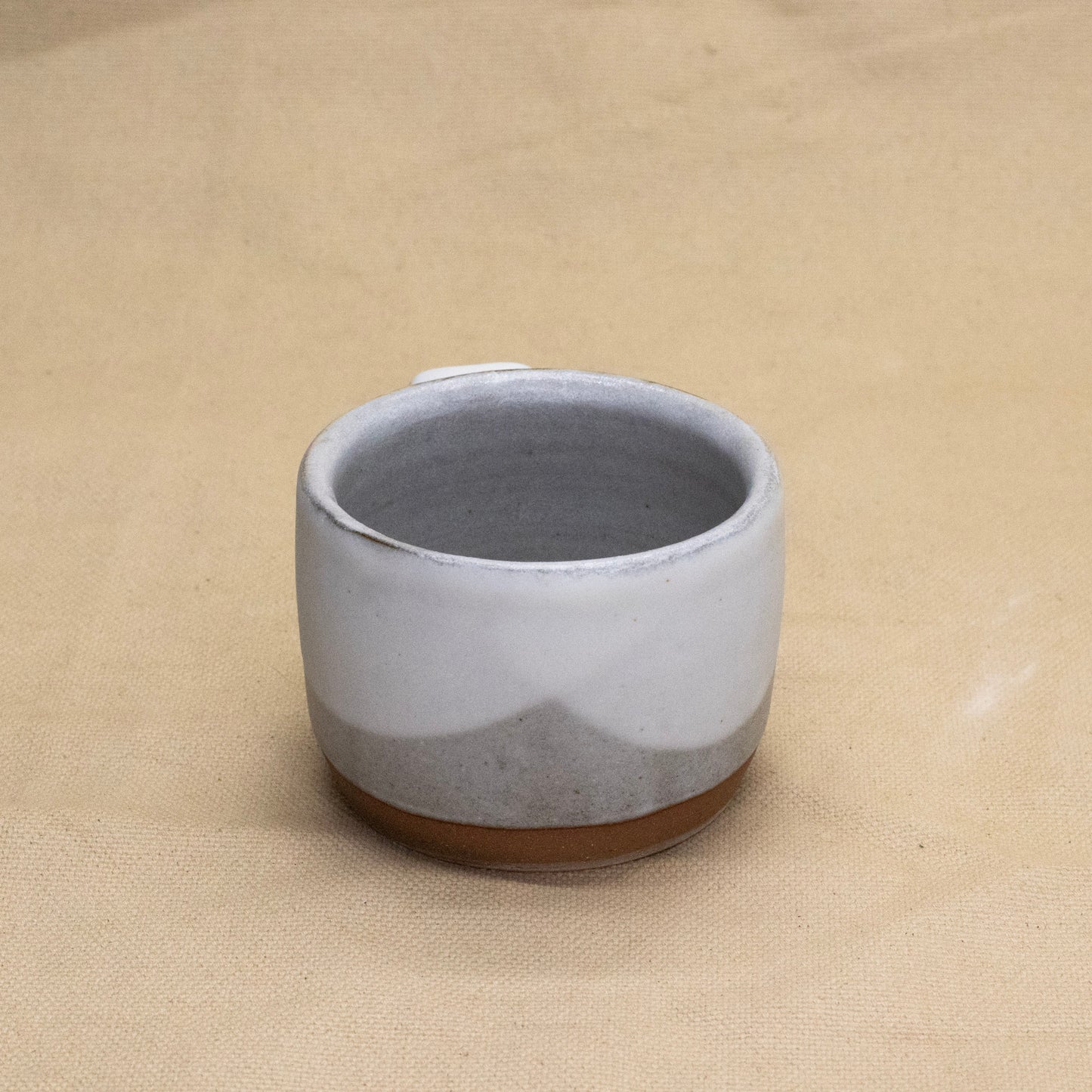 Very White Mug by AleClayLab