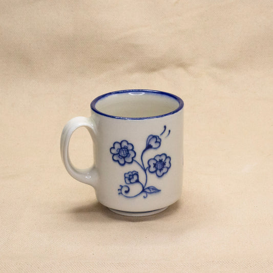 Clear Globe Flower Mug by Caterpillar Clay