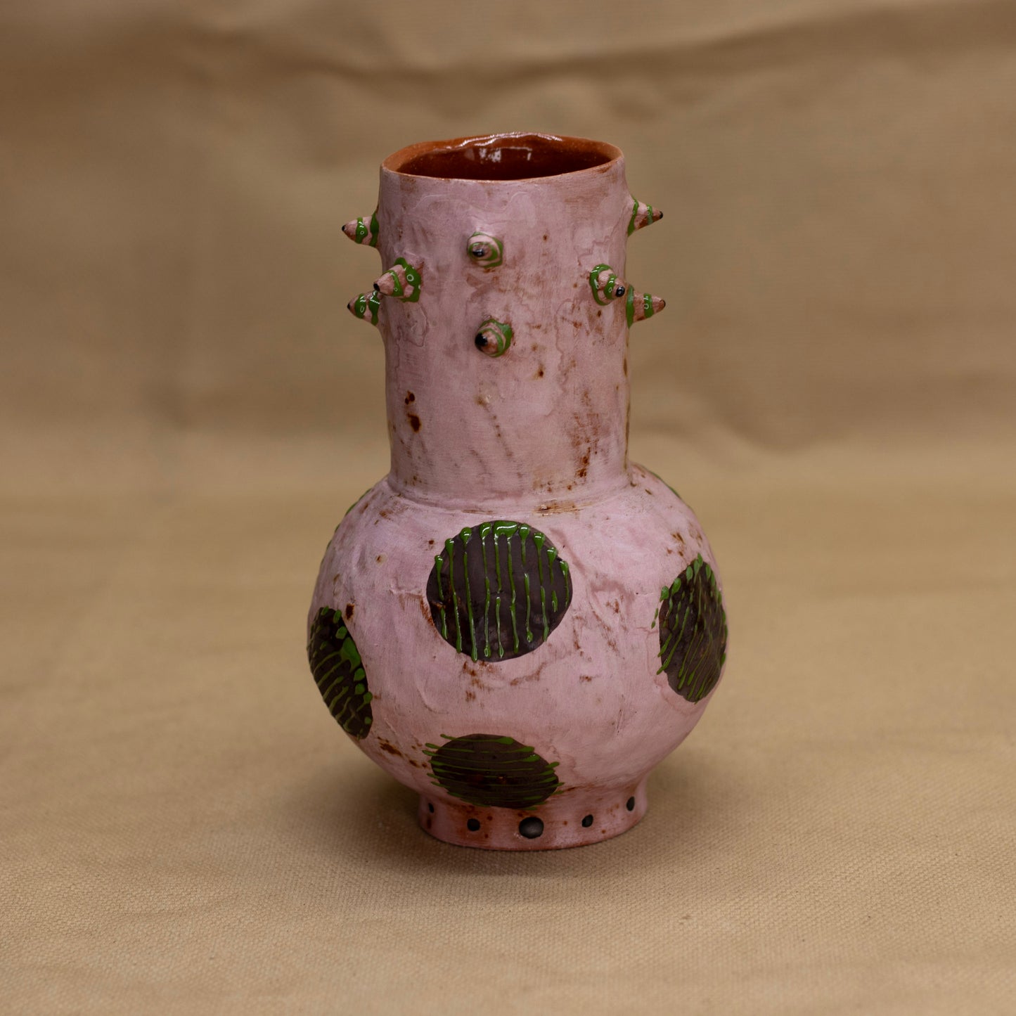 Spiky Vases by Tony Santoyo