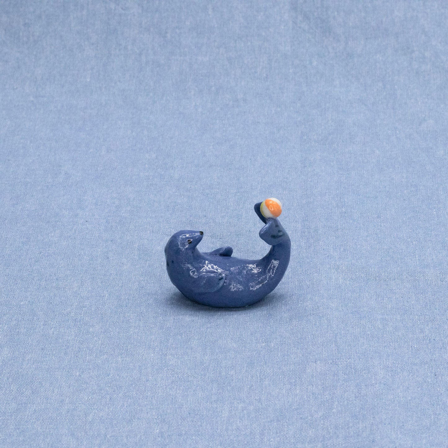 Silly Seal Figurines by Honeydew Moon Studio