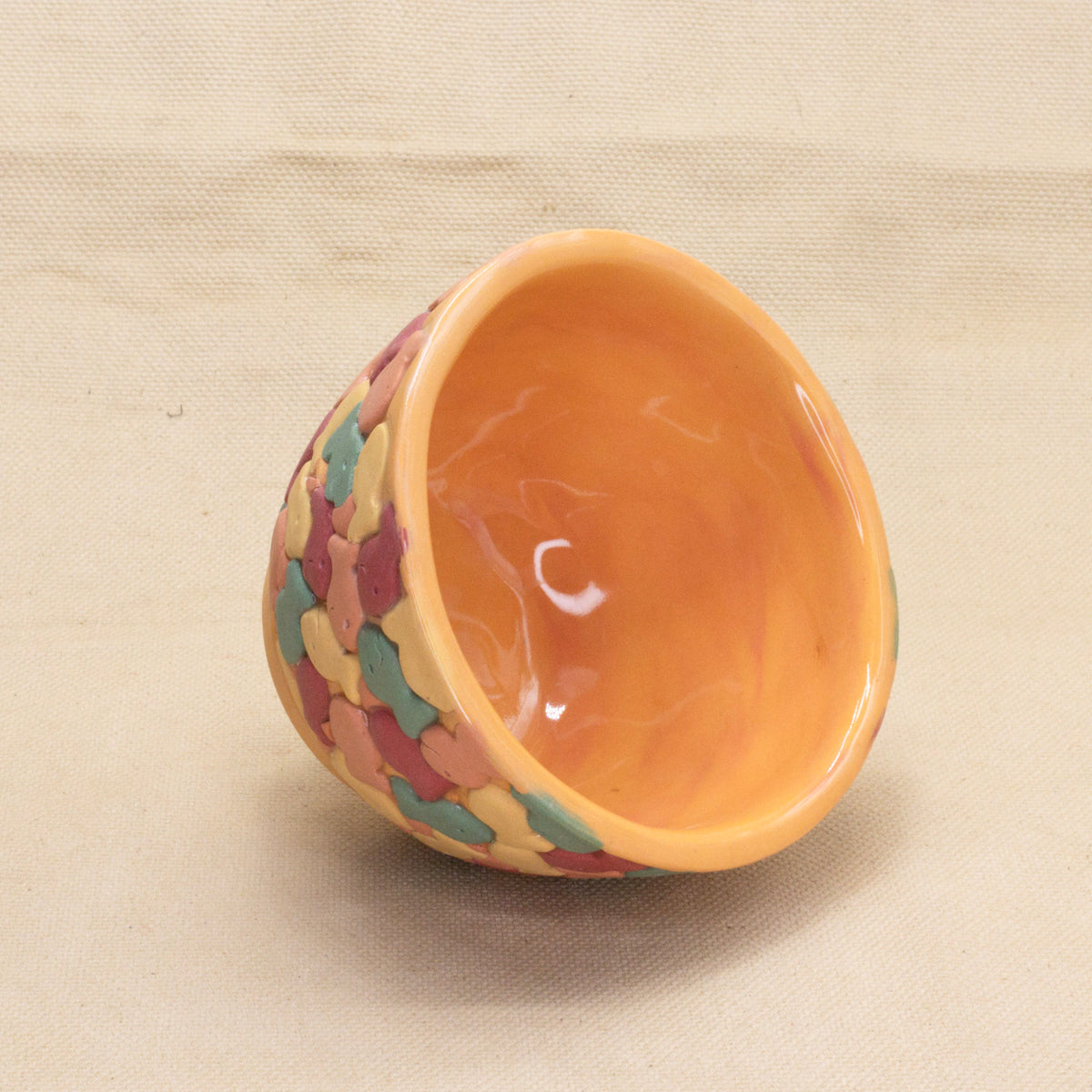 Rainbow Goldfish Bowl by Amber Frances