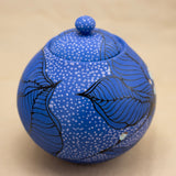 Blue Berried Jar by Olivia Avery