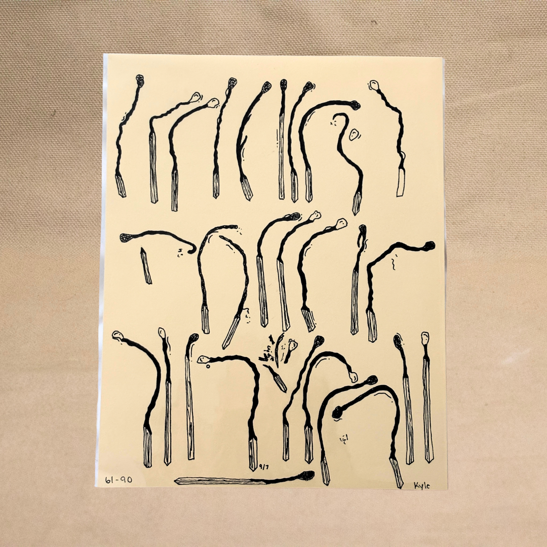 Match Print (61-90) by Kyle Jordan