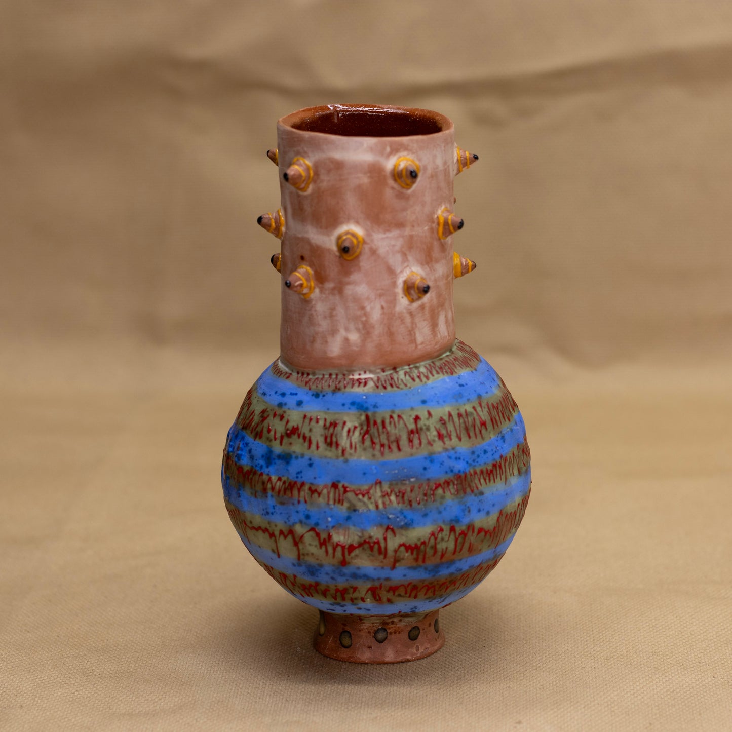 Spiky Vases by Tony Santoyo