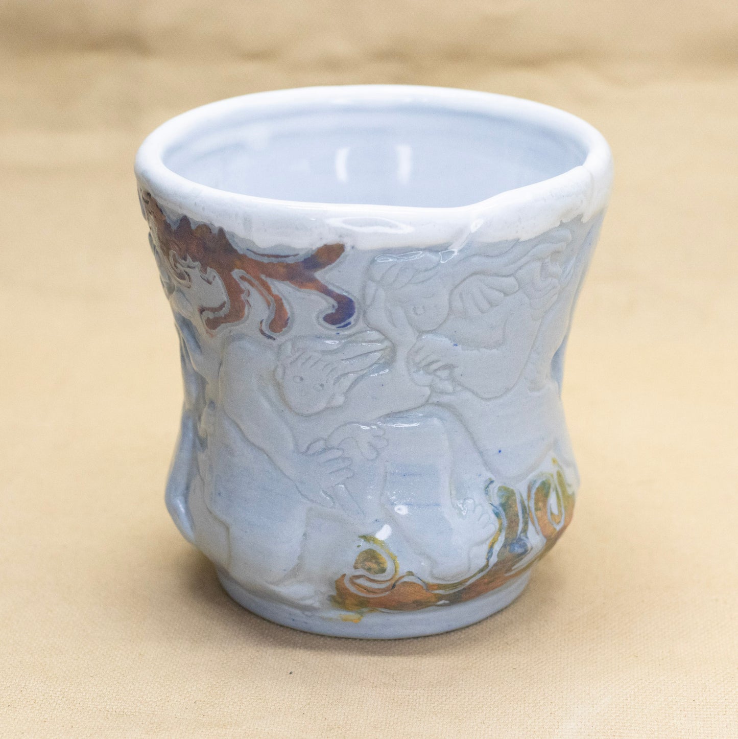 Rainbow Cloud Vase by Sam O'Brien
