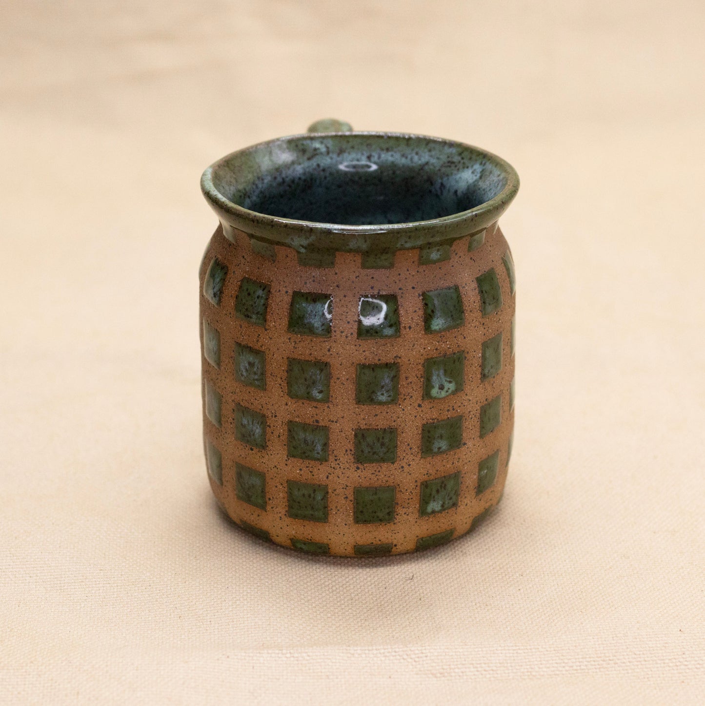 Old Forge Chrome Flared Lattice Mug by Wrecky Designs