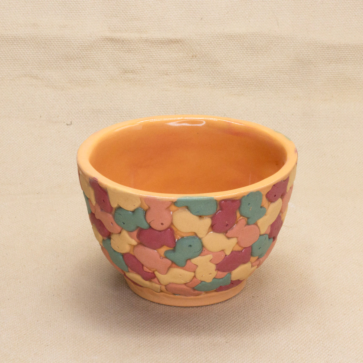 Rainbow Goldfish Bowl by Amber Frances