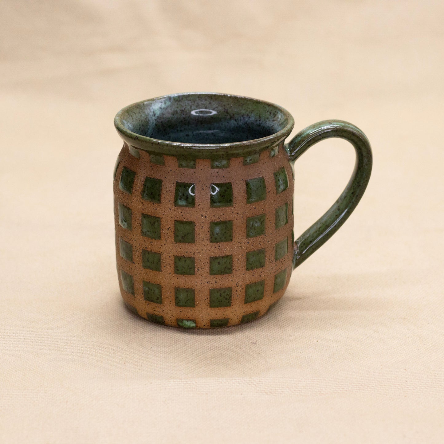 Old Forge Chrome Flared Lattice Mug by Wrecky Designs