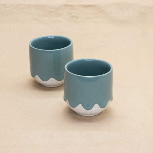 Espresso Cup (Spruce) by Drippy Pots