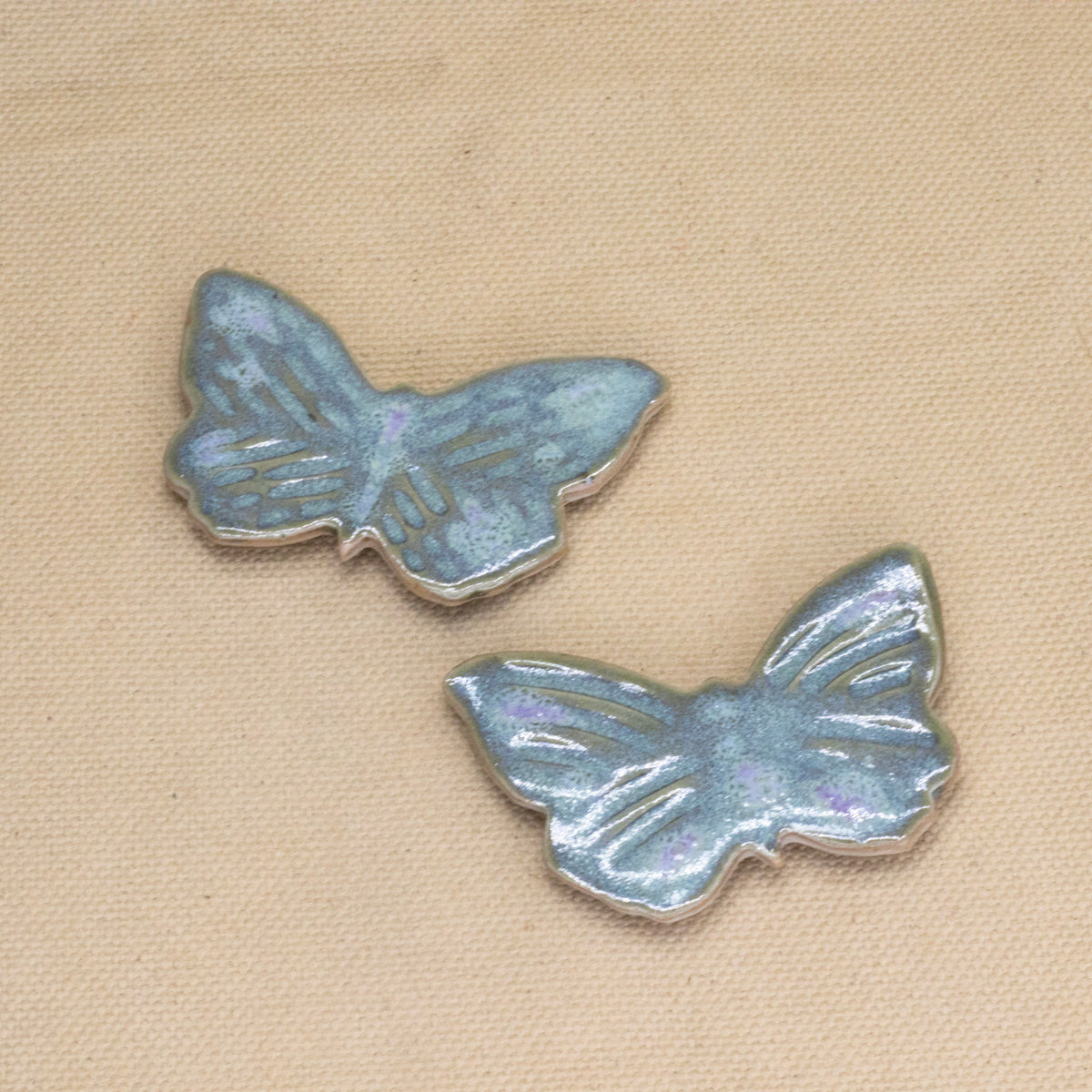 Butterfly Magnet (Blue-Green) by Jennifer Nerad