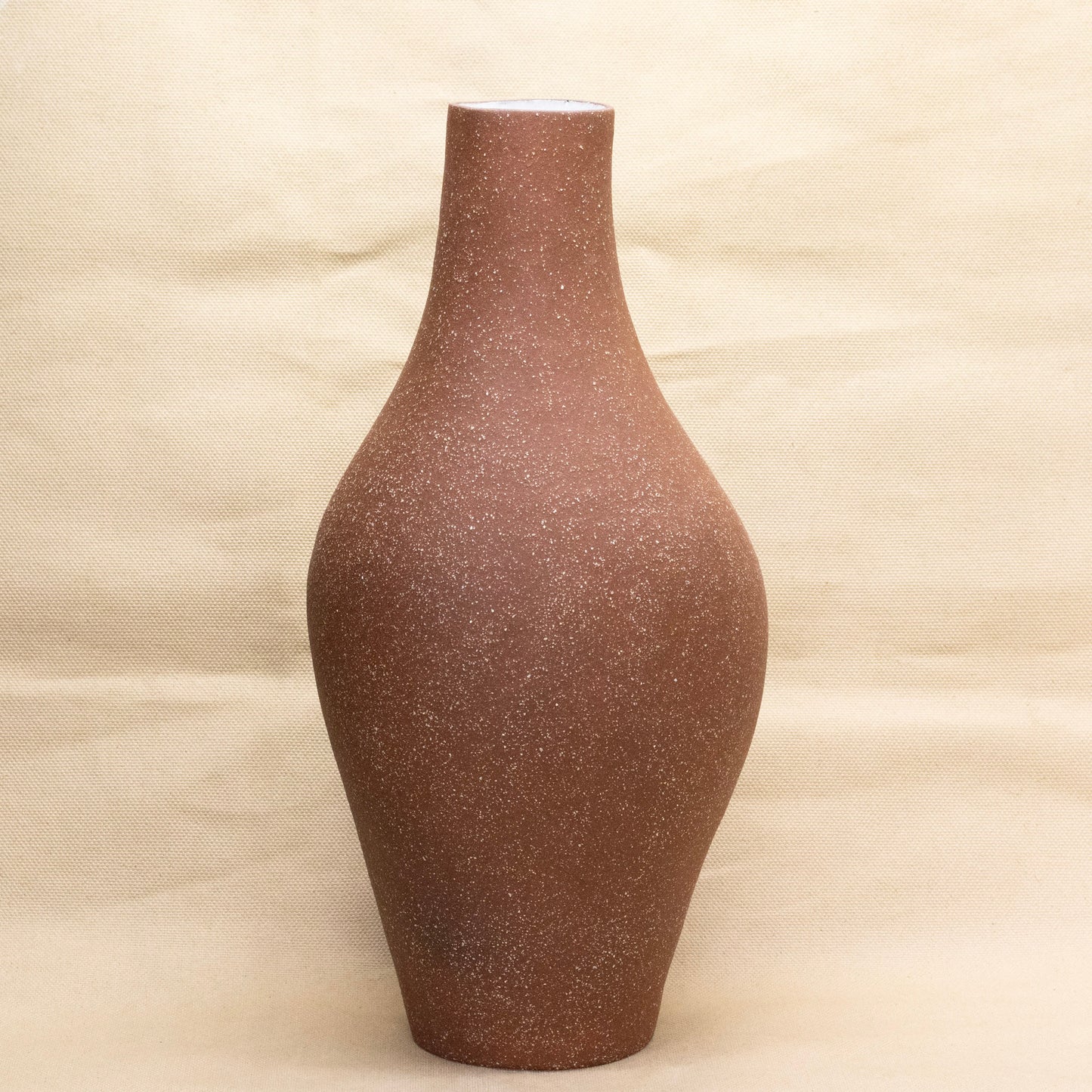 Sculptural Vase with Circular Hollow by Alex Staheli