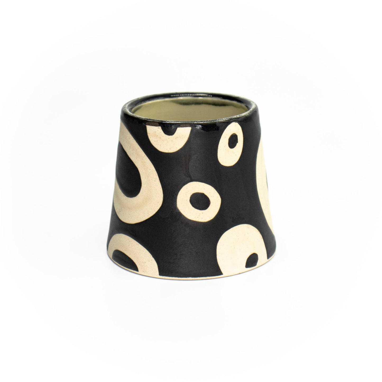 Pyramid  White Contrast Mug by Emilie Skytta