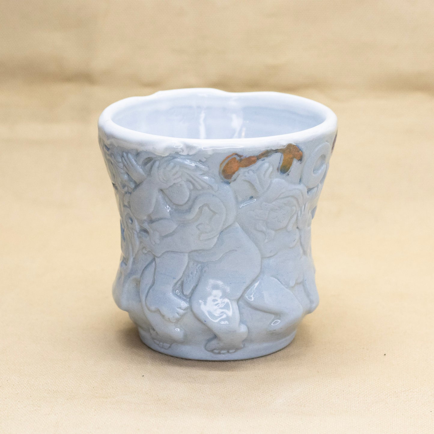 Rainbow Cloud Vase by Sam O'Brien
