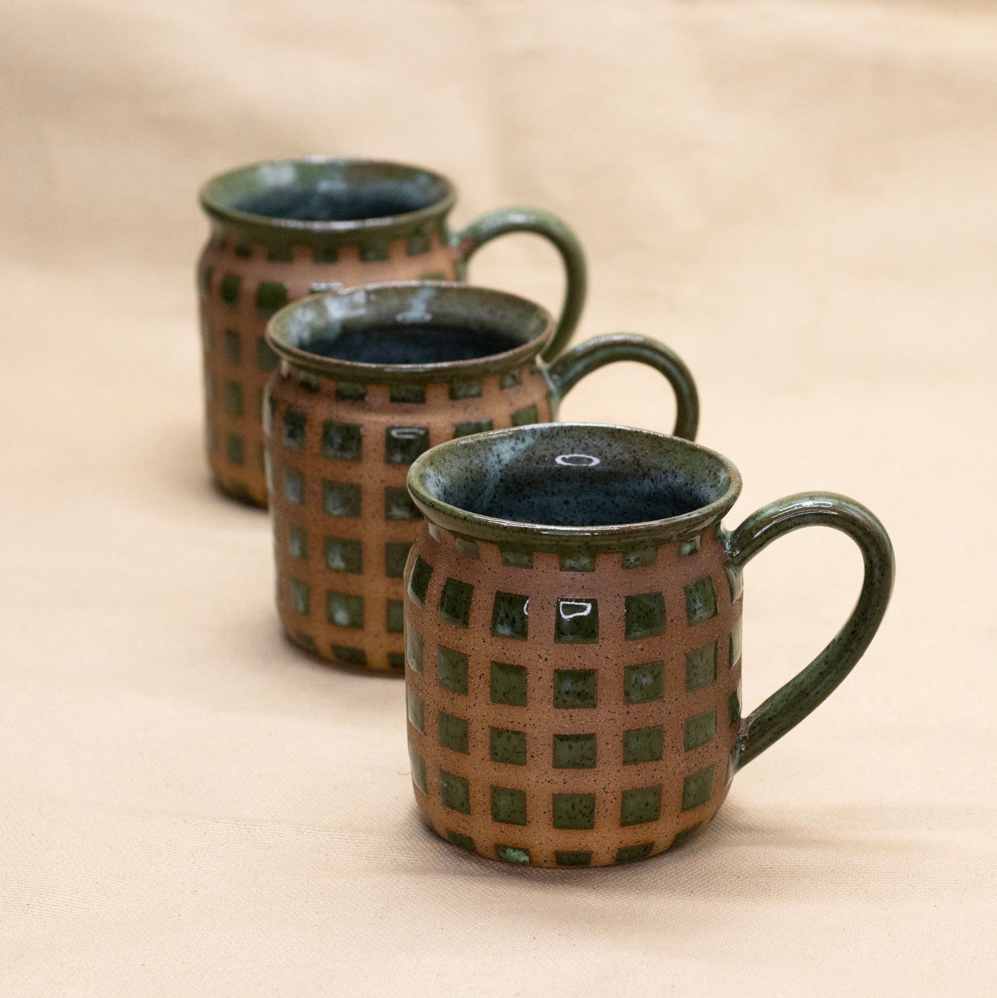 Old Forge Chrome Flared Lattice Mug by Wrecky Designs
