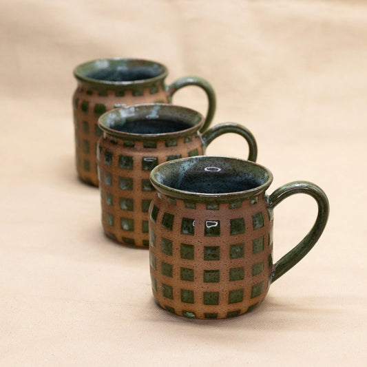 Old Forge Chrome Flared Lattice Mug by Wrecky Designs