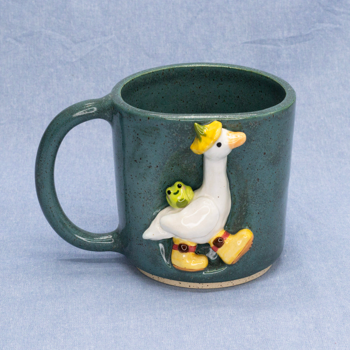 Rainy Day Explorers Mug by Capy Clay Ceramics