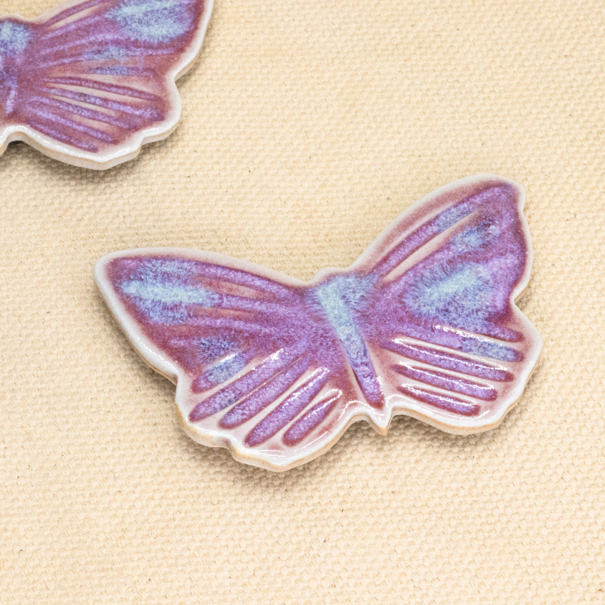 Butterfly Magnet (Blurple) by Jennifer Nerad