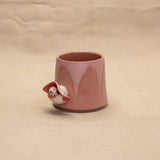 Pink Arch Mouth Cup #1 by Gabs Conway Ceramics