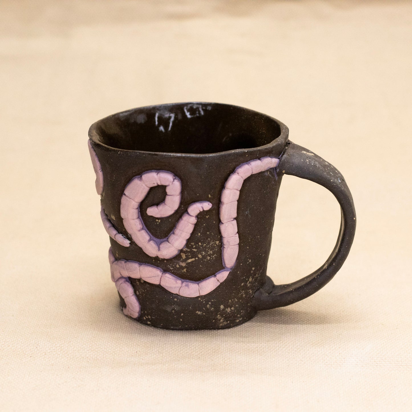 Queer Earth Worm Mug by Amber Frances