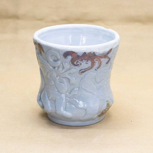 Rainbow Cloud Vase by Sam O'Brien