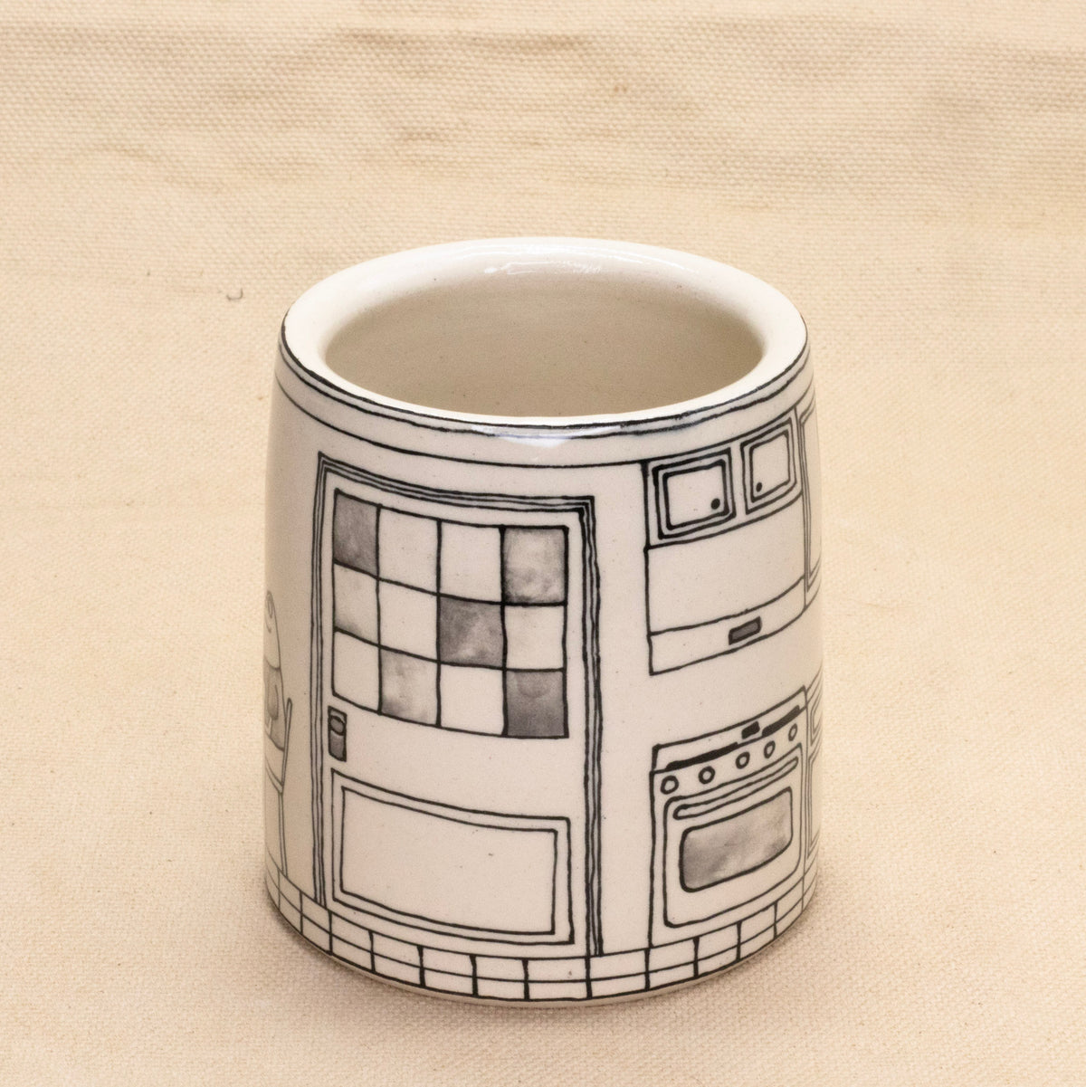 Froggy Kitchen Mug by Rachel Burns Ceramics