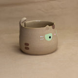 Brown Tabby Yarn Bowl by Hei Mao Studio