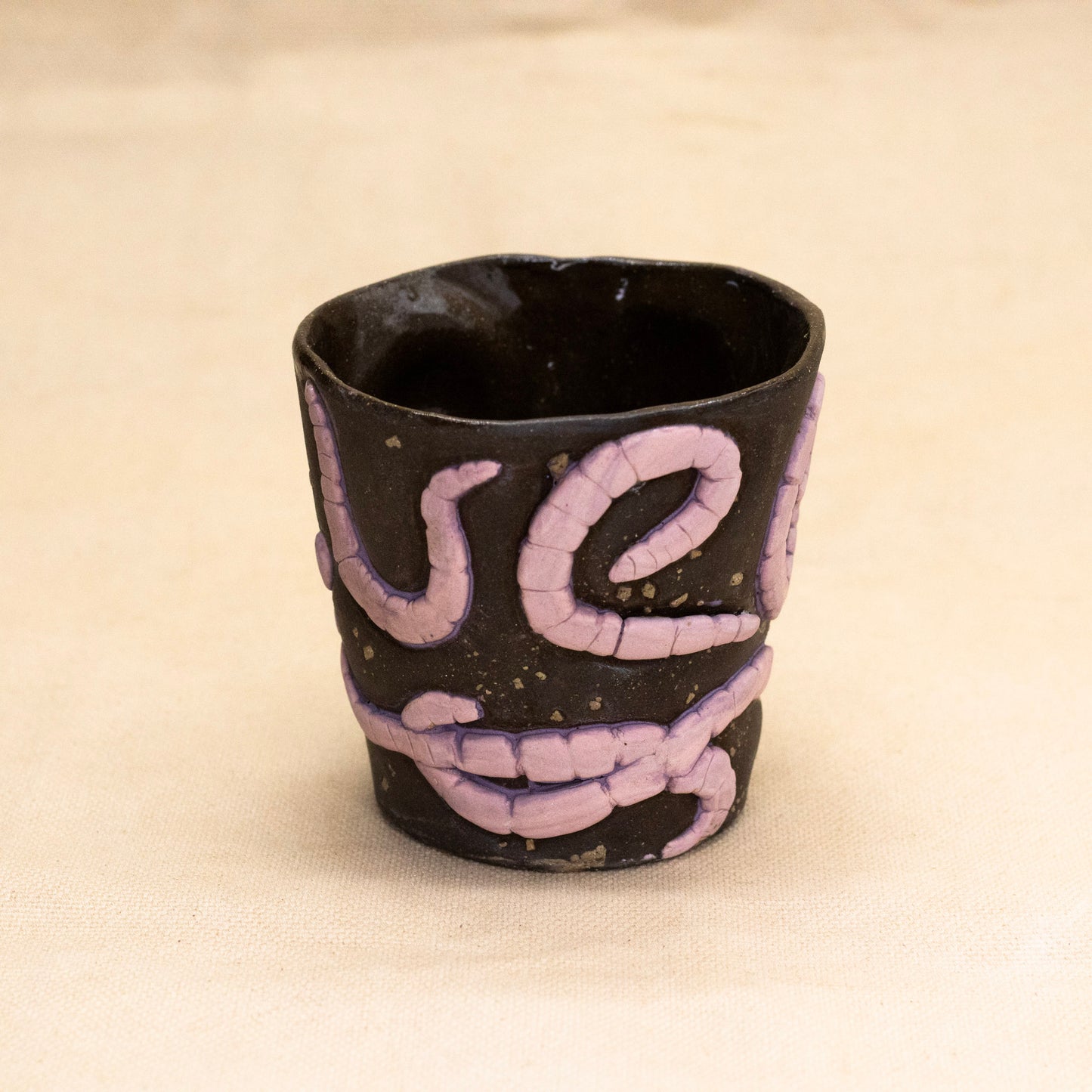 Queer Earth Worm Mug by Amber Frances