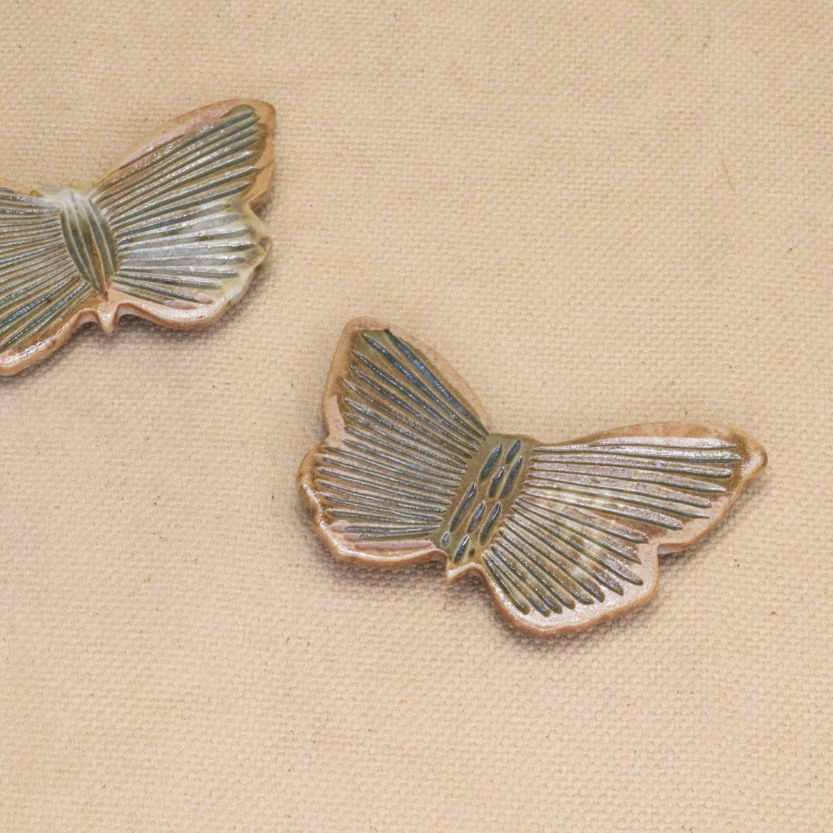 Butterfly Magnet (Green) by Jennifer Nerad