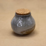 Small Jar with Cork Lid A by Jennifer Nerad