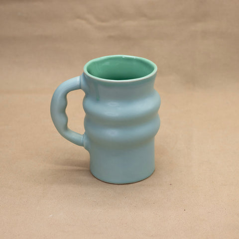 Tankard (Turquoise Matte) by Sisters Slipworks